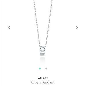 Tiffany and co Atlas necklace